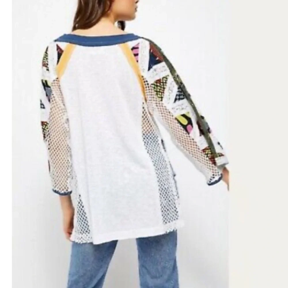 Free People Serengeti Mixed Media T-Shirt